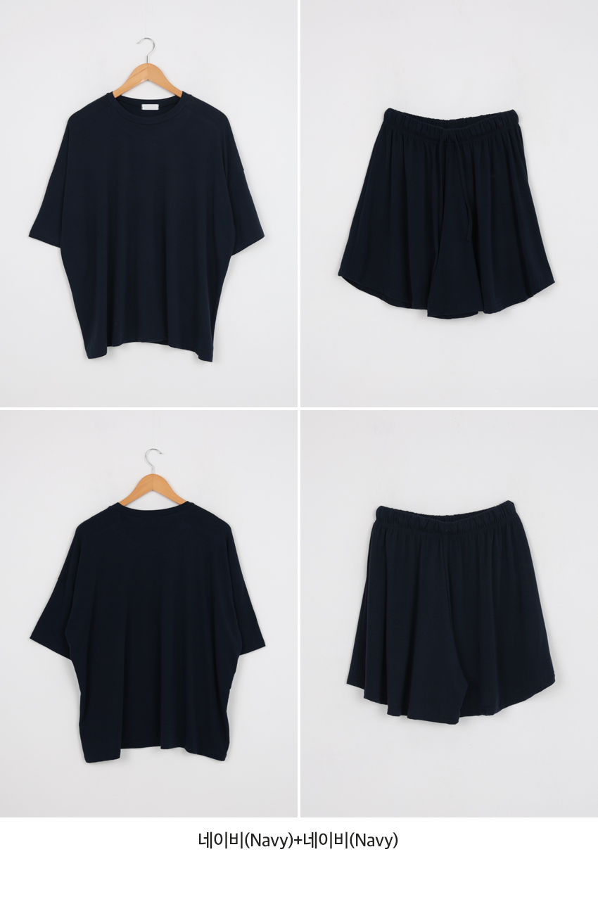 SET/아이스 모닝 4.5부 치마바지세트 상세 이미지 37